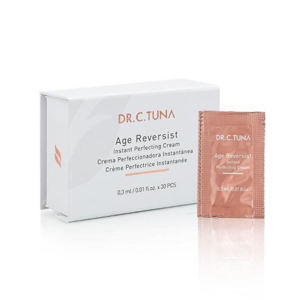 Dr. C. Tuna Age Reversist kremas, skirtas užpildyti ir išlyginti raukšles, 30 x 0,30 ml. Prekės kodas: 1000275
