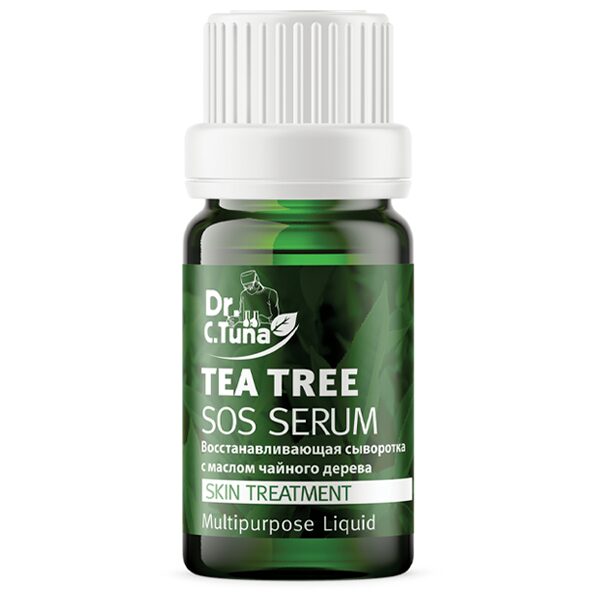 SOS SERUMAS su arbatmedžio aliejumi Dr. C. Tuna, 10 ml. Prekės kodas: 1104079