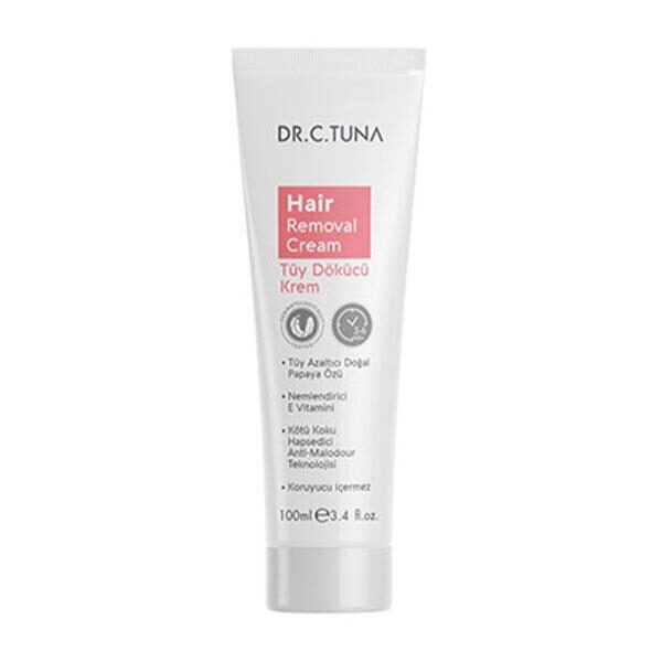 Dr. C. Tuna plaukų šalinimo kremas kūnui 100 ml. Prekės kodas: 1114050