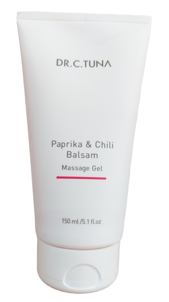 Masažo balzamas su čili ir paprika, 150 ml.